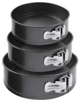 Набор форм разъемных для выпечки 3шт (20,22,24см) Mallony 1114871