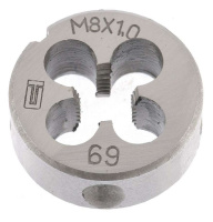 Плашка СИБРТЕХ М8х1,0мм 77019