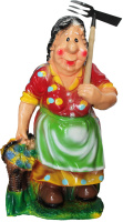 Фигура из гипса Дачница