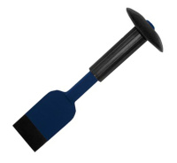 Зубило широкое с резиновым протектором 250х16х50мм FIT 46755