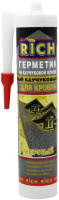 Герметик RICH каучуковый кровельный черный 310мл