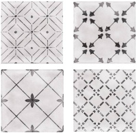 Плитка Джаз орнамент матовая +200+200