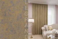 Штора Матрица горчичный 150