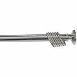 Карниз дванной  хром 1,102,0м 503444