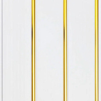 panel-pvh-kronoplast-trehsekcionnaya-s-hromirovannoy-polosoy-zoloto-lyuks-3000h240-mm