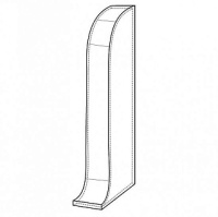 Торцевая заглушка правая