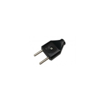 general-vilka-6a-250v-abs-plastik-pryamaya-ploskaya-chernaya-b-z-470507-shtepselnye-soedineniya