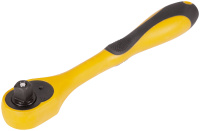 Вороток (трещотка) FIT 1_4 72 зубца прорезиненная ручка 62358