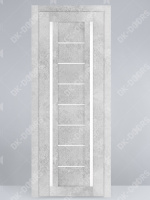 S-7-2 бетон снежный_матовое стекло