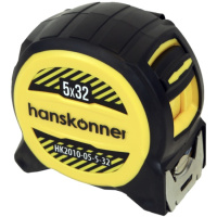 Рулетка Hanskonner 5мх32мм 1стоп магнитный держатель 2кг 2010-05-5-32