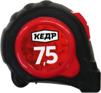 Рулетка КЕДР 7,5мх25мм с автостопом 018-0725