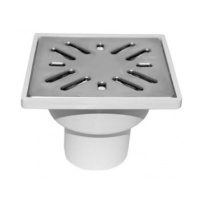 50 трап с верт.спуском ПП мет. решетка