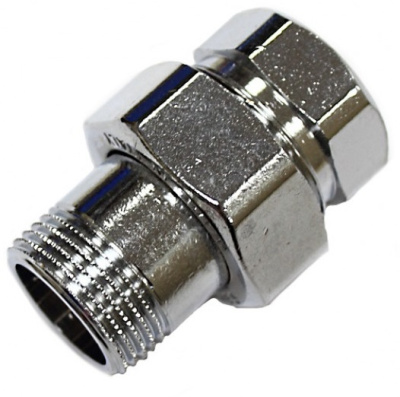 Переход американка 1" хром