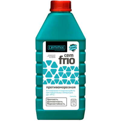 Противоморозная добавка Cemmix CemFrio 1л 218604