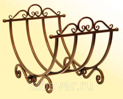 Дровница кованная 