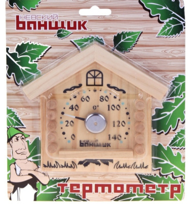 Термометр для бани и сауны Банный веник 18050