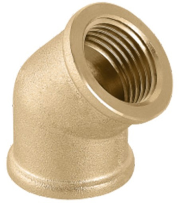 Уголок 1/2" 45 гр. г/г (15) 