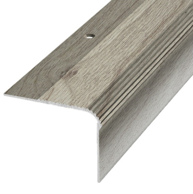 Порог ПУ 02,900,R195 серебристая сосна Лука