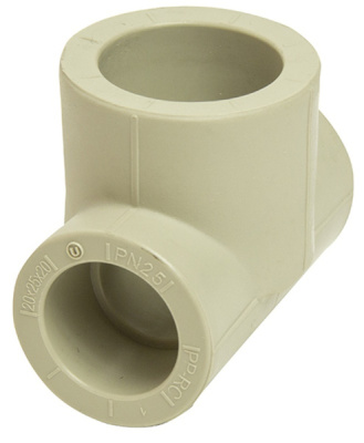 Тройник переходной 20х25х20 серый 538389