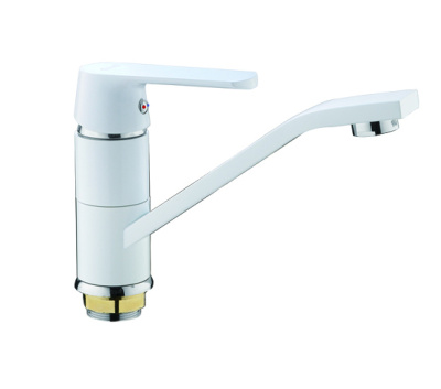 Смеситель для кухни Frap 4531 белый 