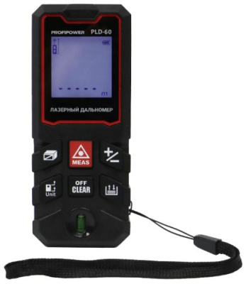 Дальномер PROFIPOWER PLD-60 лазерный Е0268
