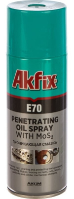 Смазка Akfix Е70 проникающая 400мл