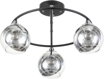 Люстра Капель черный 10670403