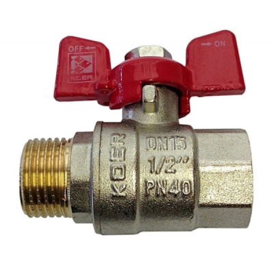 Кран шаровый NOLF Classic 1/2" г/ш баб 56779