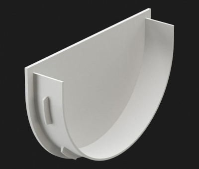 DOCKE ПРЕМИУМ Заглушка воронки (белый)