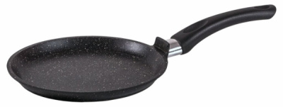 Блинница с антипригарным покрытием гранит Мечта black 22см 407396