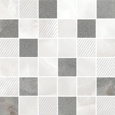 Мозайка Opale Grey Mosaic 300*300 Azori