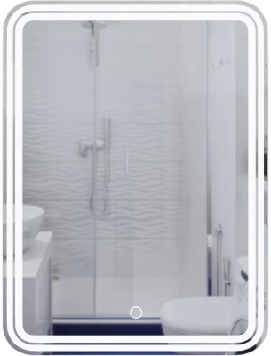 Зеркало MIXLINE Адриана 600х800мм светодиодная подсветка сенсорный выключатель 545093