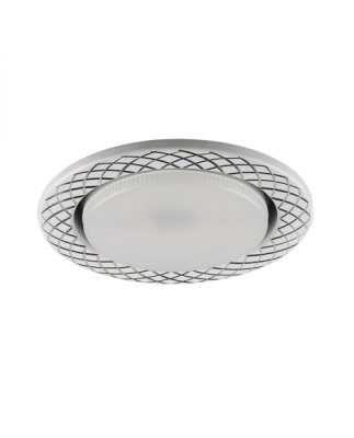 Светильник Feron GX53 DL388 серебро 827952