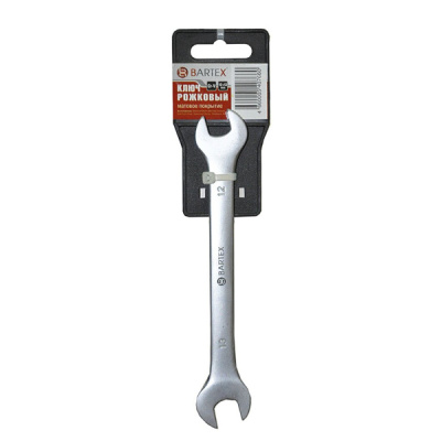 Ключ рожковый BARTEX 12х13мм 316285 Ключ рожковый BARTEX 12х13мм 316285