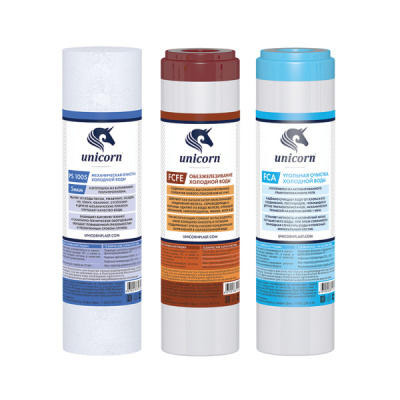 Картридж UNICORN K-FE сменный комплект (обезжелезивание) 541236