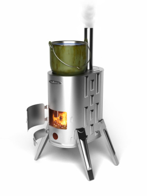 Печь для бани Дуплет-1 INOX портативная печь варочная