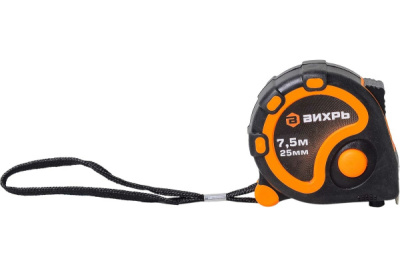 Рулетка ВИХРЬ 7,5мх25мм