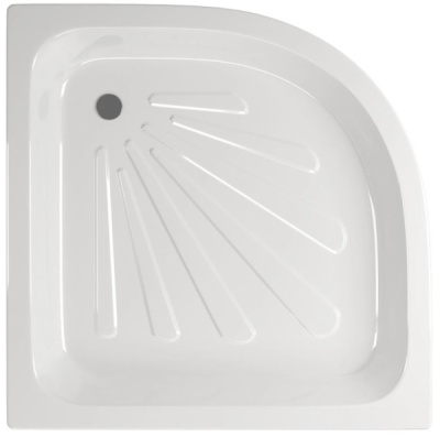 Поддон стальной полукруг 0,9х0,9м 