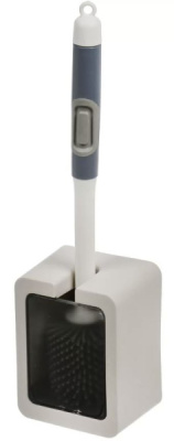 Ерш для туалета Y4-11246 подвесной прозрачная вставка пластик 510555