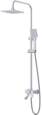 Душевая стойка со смесителем FRUD R24001 хром