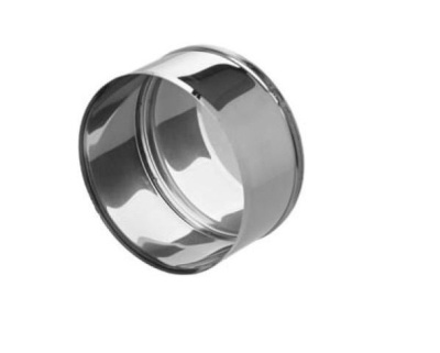 Заглушка внешняя 0,5мм d120мм нержавеющая сталь