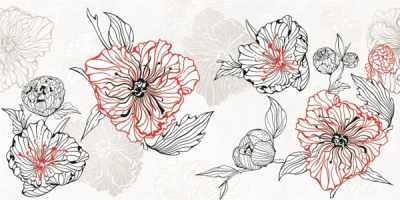 Декор Мегаполис D 250*500 Axima