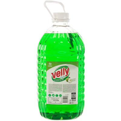 Средство для мытья посуды GRASS Velli light зеленое яблоко 5л 125469 ПОД ЗАКАЗ