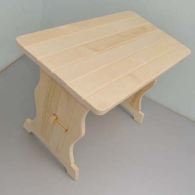 Стол для бани 1200 осина