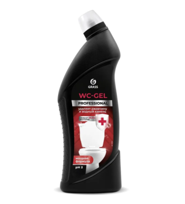 Чистящее средство для сан узлов GRASS WC-gel Professional 0,75л 125535