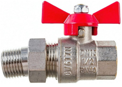 Кран шар американка VALTEC 1/2" баб VT 227