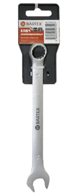 Ключ комбинированный BARTEX 14мм 316278 Ключ комбинированный BARTEX 14мм 316278