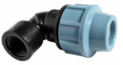 Колено с внутренней резьбой ПЭ 40х1 1/2" 96546