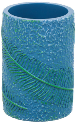 Стакан для зубных щеток Ручная роспись BRE0163AA-TB синий 453704