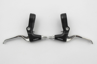 Ручка тормоза Alhonga HJ296ADV BK/SI (пара) 3122804-6
